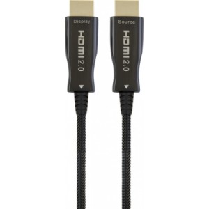 Кабель мультимедійний HDMI M to HDMI M 35.0m V2.0 4K 60Hz AOC Cablexpert (CCBP-HDMI-AOC-35M)
