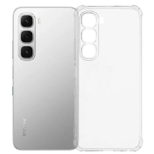 Чехол для мобильного телефона BeCover Anti-Shock Infinix Hot 60 5G (X6726) / 60i 4G (X6728) Clear (714403) Чехол для мобильного телефона BeCover Anti-Shock Infinix Hot 60 5G (X6726) / 60i 4G (X6728) Clear (714403)