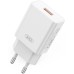 Зарядное устройство XO USB-A QC18W White (L127.white)
