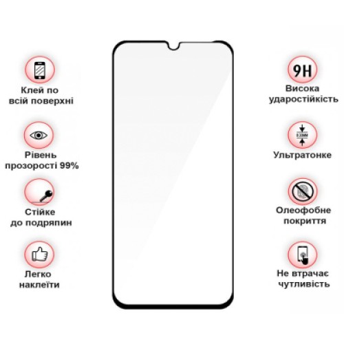 Стекло защитное BeCover Xiaomi Redmi 15C 4G/5G Black (713907)