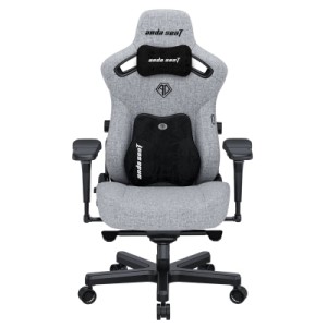 Кресло игровое Anda Seat Kaiser 3 Pro Fabric Size XL Gray (AD12YDC-XL-01-G-PV/F-G02)