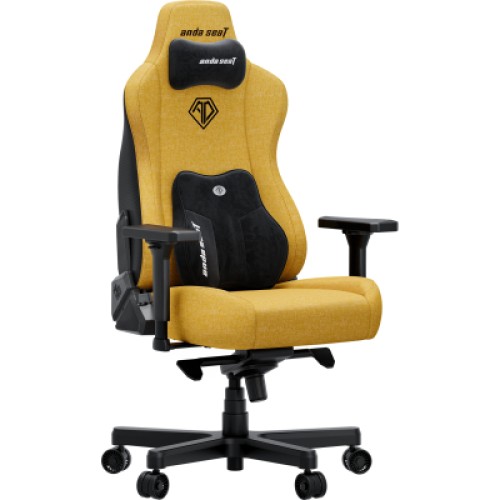 Кресло игровое Anda Seat Kaiser 3E Fabric XL Bright Yellow (AD23YC-XL-09-Y-CF-Y01) Кресло игровое Anda Seat Kaiser 3E Fabric XL Bright Yellow (AD23YC-XL-09-Y-CF-Y01)