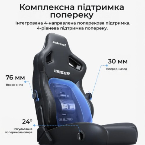 Кресло игровое Anda Seat Kaiser 4 V2 PVC Size XL Black (AD12YDDC-XLL-20-B-PV/C-03) Кресло игровое Anda Seat Kaiser 4 V2 PVC Size XL Black (AD12YDDC-XLL-20-B-PV/C-03)