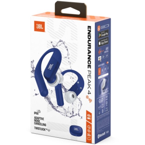 Наушники JBL Endurance Peak 4 Blue (JBLENDUPEAK4BLU)