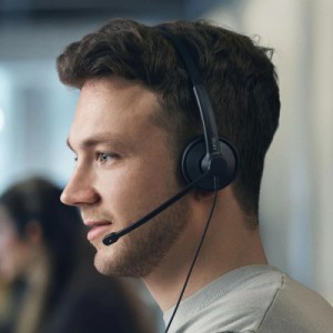 Наушники Epos Impact 100 MS Mono USB-C+A Black (1001419)