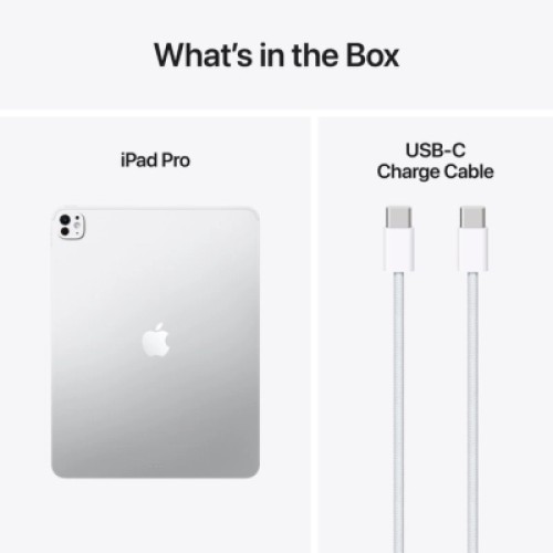 Планшет Apple iPad Pro 13" M5 Wi‑Fi + Cellular 2TB with standard glass - Silver (ME8K4TY/A)