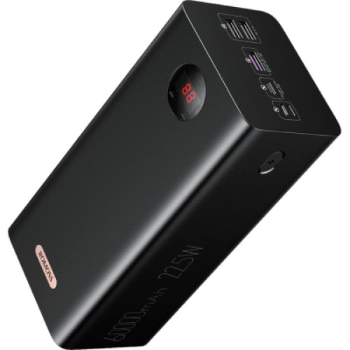 Батарея универсальная Romoss 60000mAh PEA60 22.5W Black (PEA60-152-2142 / 956432) Батарея универсальная Romoss 60000mAh PEA60 22.5W Black (PEA60-152-2142 / 956432)