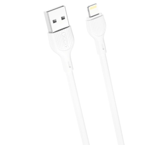 Дата кабель USB 2.0 AM to Lightning 2.0m 2.1A white XO (CB-200UL) Дата кабель USB 2.0 AM to Lightning 2.0m 2.1A white XO (CB-200UL)
