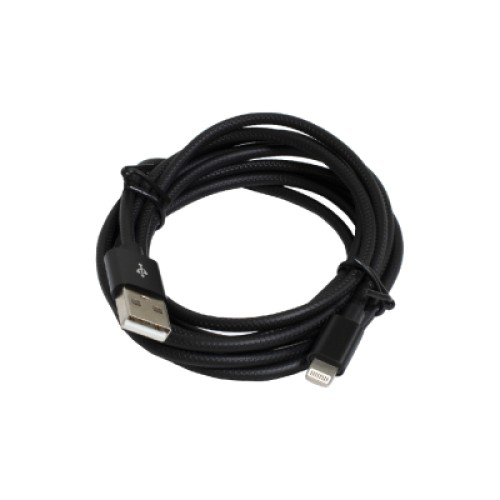 Дата кабель USB 2.0 AM to Lightning 2.0m 2.4A black Patron (CAB-PN-LIGHT-2M-B) Дата кабель USB 2.0 AM to Lightning 2.0m 2.4A black Patron (CAB-PN-LIGHT-2M-B)