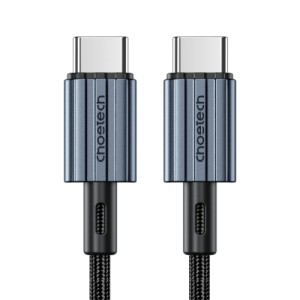 Дата кабель USB-C to USB-C 2.0m PD60W black Choetech (6932112105035)