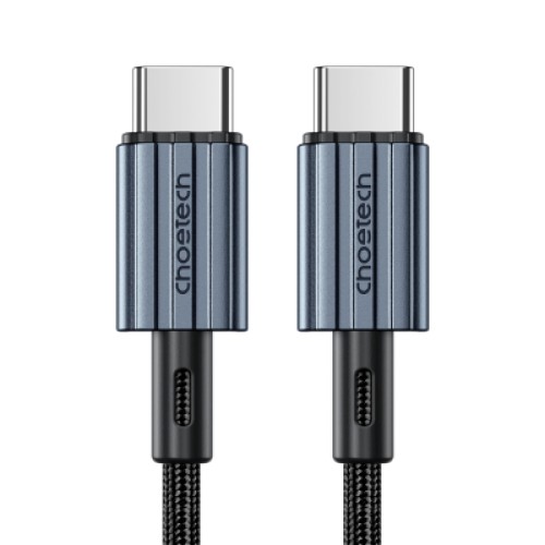 Дата кабель USB-C to USB-C 2.0m PD60W black Choetech (6932112105035) Дата кабель USB-C to USB-C 2.0m PD60W black Choetech (6932112105035)