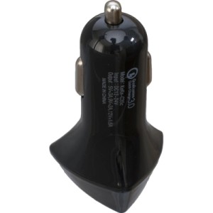 Зарядное устройство Patron USB QC3.0 3A black (PN-QC3-CAR-B)