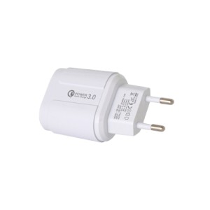 Зарядное устройство Patron USB QC3.0 2.4A white (PN-QC3-220V-W)