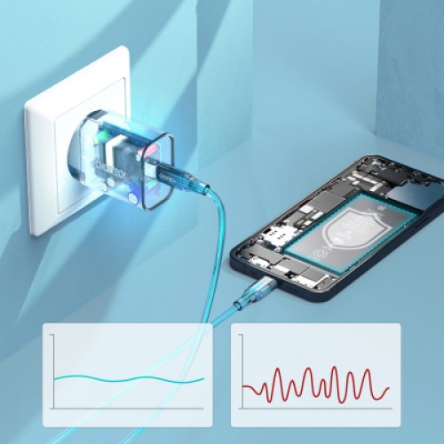 Зарядное устройство Choetech USB-C PD20W white (Q5004-V5) Зарядное устройство Choetech USB-C PD20W white (Q5004-V5)