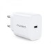 Зарядное устройство Choetech USB-C PD20W white (Q5004-V5) Зарядное устройство Choetech USB-C PD20W white (Q5004-V5)