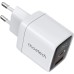 Зарядное устройство Choetech 1xUSB + 1xUSB-C PD35W with display white (PD6052-EU-WH) Зарядное устройство Choetech 1xUSB + 1xUSB-C PD35W with display white (PD6052-EU-WH)