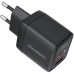 Зарядное устройство Choetech 1xUSB + 1xUSB-C PD35W with display black (PD6052-EU-BK) Зарядное устройство Choetech 1xUSB + 1xUSB-C PD35W with display black (PD6052-EU-BK)