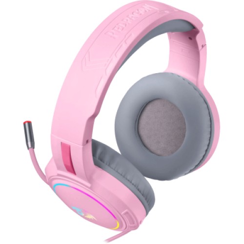 Наушники Redragon Mento USB Pink (71763) Наушники Redragon Mento USB Pink (71763)