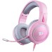 Наушники Redragon Mento USB Pink (71763) Наушники Redragon Mento USB Pink (71763)