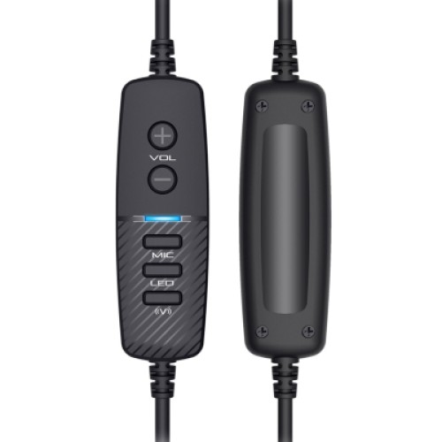 Наушники YENKEE YHP 3035 Shadow USB Black (45015553)