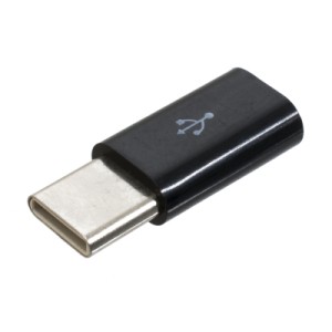 Переходник USB-C to Micro 5P black Patron (PN-MIC-TYPE-C)