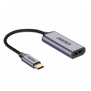 Перехідник USB-C to HDMI black Choetech (HUB-H10-V1)