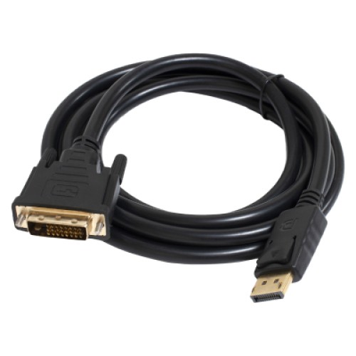 Кабель мультимедийный DisplayPort M to DVI M 1.8m 24+1pin Patron (CAB-PN-MUL-DP-DVI-18) Кабель мультимедийный DisplayPort M to DVI M 1.8m 24+1pin Patron (CAB-PN-MUL-DP-DVI-18)