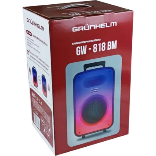 Акустическая система Grunhelm GW - 818 BM (GW-818-BM)