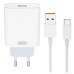 Зарядное устройство XO USB 120W + cable USB to USB-C white (XO-L128U)