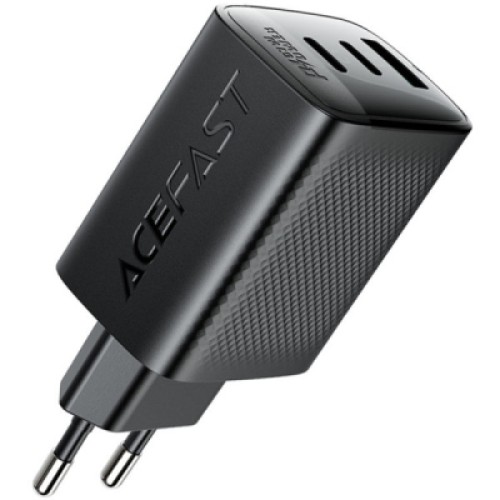 Зарядное устройство Acefast 2xUSB-C + 1xUSB 67W GaN black (6974316284048) Зарядное устройство Acefast 2xUSB-C + 1xUSB 67W GaN black (6974316284048)