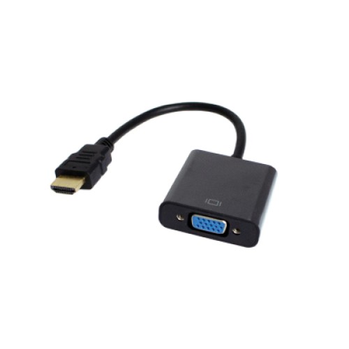 Переходник HDMI M to VGA F V1.4 60Hz 0.15m black Patron (PN-HDMI-VGA) Переходник HDMI M to VGA F V1.4 60Hz 0.15m black Patron (PN-HDMI-VGA)