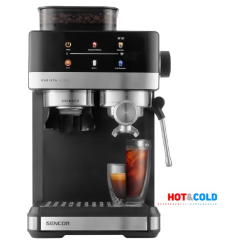Рожковая кофеварка эспрессо Sencor SES5000SS Рожковая кофеварка эспрессо Sencor SES5000SS