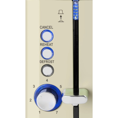 Тостер ECG ST 2766 Vintage Vanilla Тостер ECG ST 2766 Vintage Vanilla