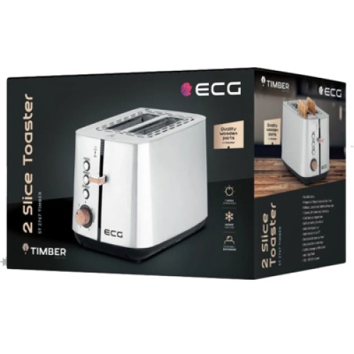 Тостер ECG ST 2767 Timber Тостер ECG ST 2767 Timber