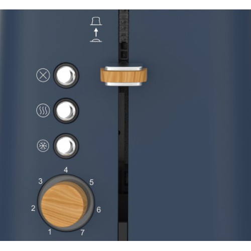 Тостер ECG ST 2768 Timber Petrol Тостер ECG ST 2768 Timber Petrol