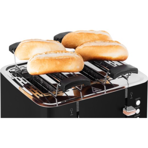 Тостер ECG ST 4768 Timber Black Тостер ECG ST 4768 Timber Black