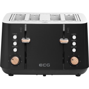 Тостер ECG ST 4768 Timber Black