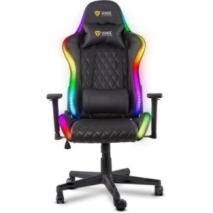 Кресло игровое YENKEE YGC 300RGB STARDUST RGB Black (45015755)