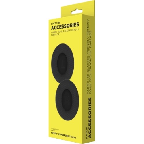 Амбушюр Hator Тканинні амбушури з охолоджуючим гелем для лінійки гарнітур HATOR Hyperpunk 3 (ACC-408) Амбушюр Hator Тканинні амбушури з охолоджуючим гелем для лінійки гарнітур HATOR Hyperpunk 3 (ACC-408)