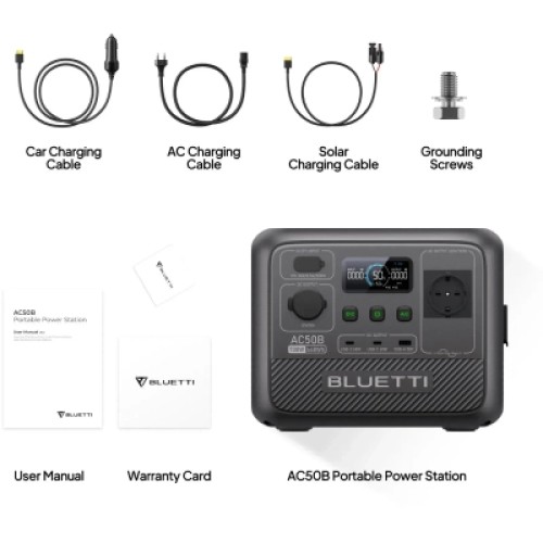 Зарядная станция BLUETTI AC50B 700W 448Wh (AC50B) Зарядная станция BLUETTI AC50B 700W 448Wh (AC50B)