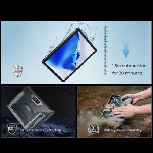 Планшет OUKITEL RT7 10.1" 5G TITAN 12/512GB NFC LTE Black-Blue (6941749837257) Планшет OUKITEL RT7 10.1" 5G TITAN 12/512GB NFC LTE Black-Blue (6941749837257)