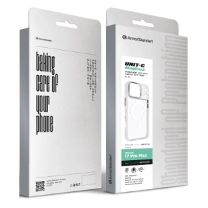 Чохол до мобільного телефона Armorstandart Unit-C MagCase Apple iPhone 17 Pro Max Matte Clear (ARM87914)