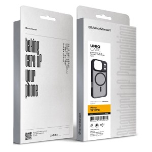 Чохол до мобільного телефона Armorstandart Uniq MagCase Apple iPhone 17 Pro Black (ARM86266)