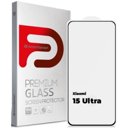Стекло защитное Armorstandart Edge Glue Curved Xiaomi 15 Ultra (ARM88002)