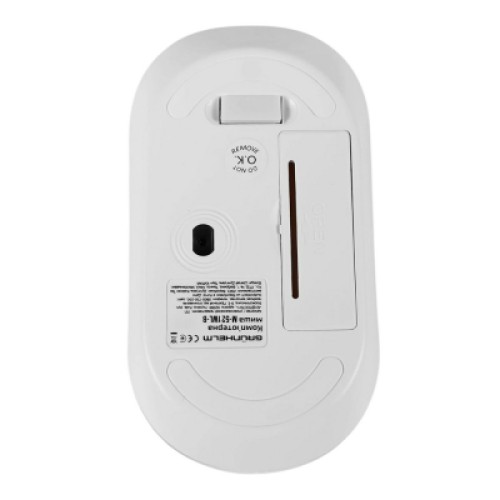 Мышка Grunhelm M-521WL-B Wireless White (126873)