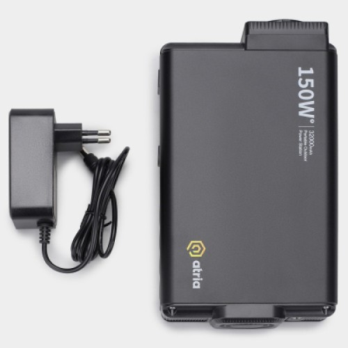 Батарея универсальная Atria 32000mAh PD/30W, QC/8W, DC:12-16.8V, 230V:150W (OPS-151) Батарея универсальная Atria 32000mAh PD/30W, QC/8W, DC:12-16.8V, 230V:150W (OPS-151)