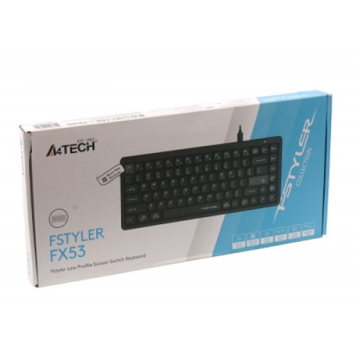 Клавиатура A4Tech FX53 USB UA Black (4711421002394) Клавиатура A4Tech FX53 USB UA Black (4711421002394)