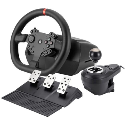 Руль GamePro RW070PM з педалями та коробкою передач XBOXONE/PS4/PC (RW070PM) Руль GamePro RW070PM з педалями та коробкою передач XBOXONE/PS4/PC (RW070PM)