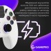 Геймпад GamePro із зарядною станцією 2.4G/BT 5.1/USB (Switch/PC/PS/iOS/Android) RGB White (GPS20W) Геймпад GamePro із зарядною станцією 2.4G/BT 5.1/USB (Switch/PC/PS/iOS/Android) RGB White (GPS20W)