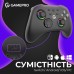 Геймпад GamePro із зарядною станцією BT 5.3/USB/2.4 ГГц (Switch/PC/iOS/Android) RGB Black (GPX13BDOC) Геймпад GamePro із зарядною станцією BT 5.3/USB/2.4 ГГц (Switch/PC/iOS/Android) RGB Black (GPX13BDOC)